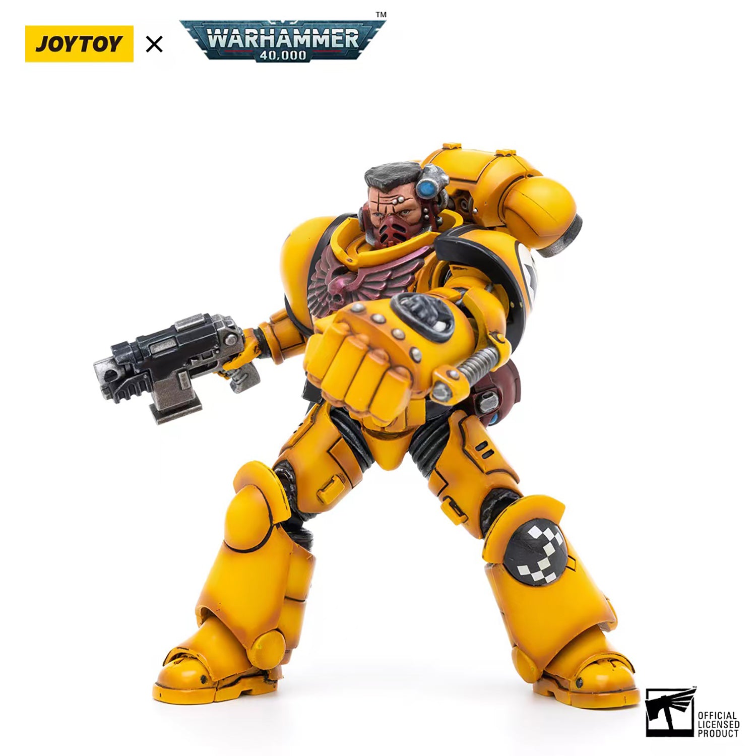 JOYTOY Warhammer 40K Imperiar Fists Intercessors Brother Sergeant Sevito figure