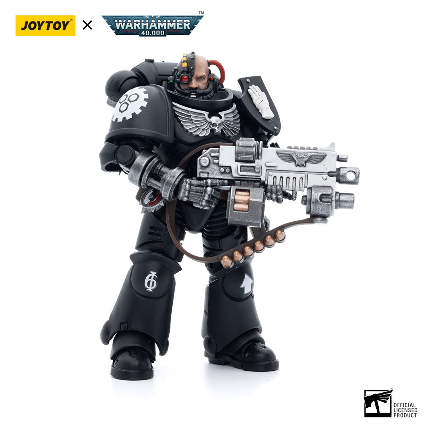 JOYTOY Warhammer 40K Iron Hands Intercessors Brother Ignar figure
