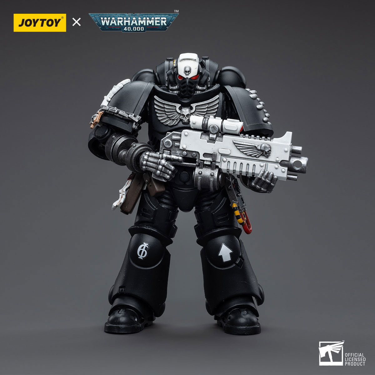 JOYTOY Warhammer 40K Iron Hands Intercessors Sergeant Bantus figure