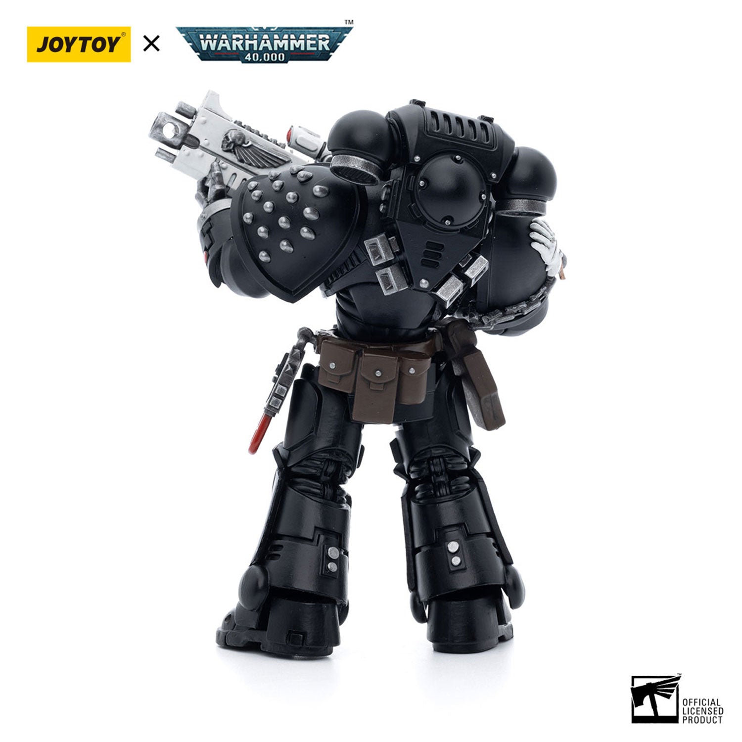 JOYTOY Warhammer 40K Iron Hands Intercessors Sergeant Bantus figure