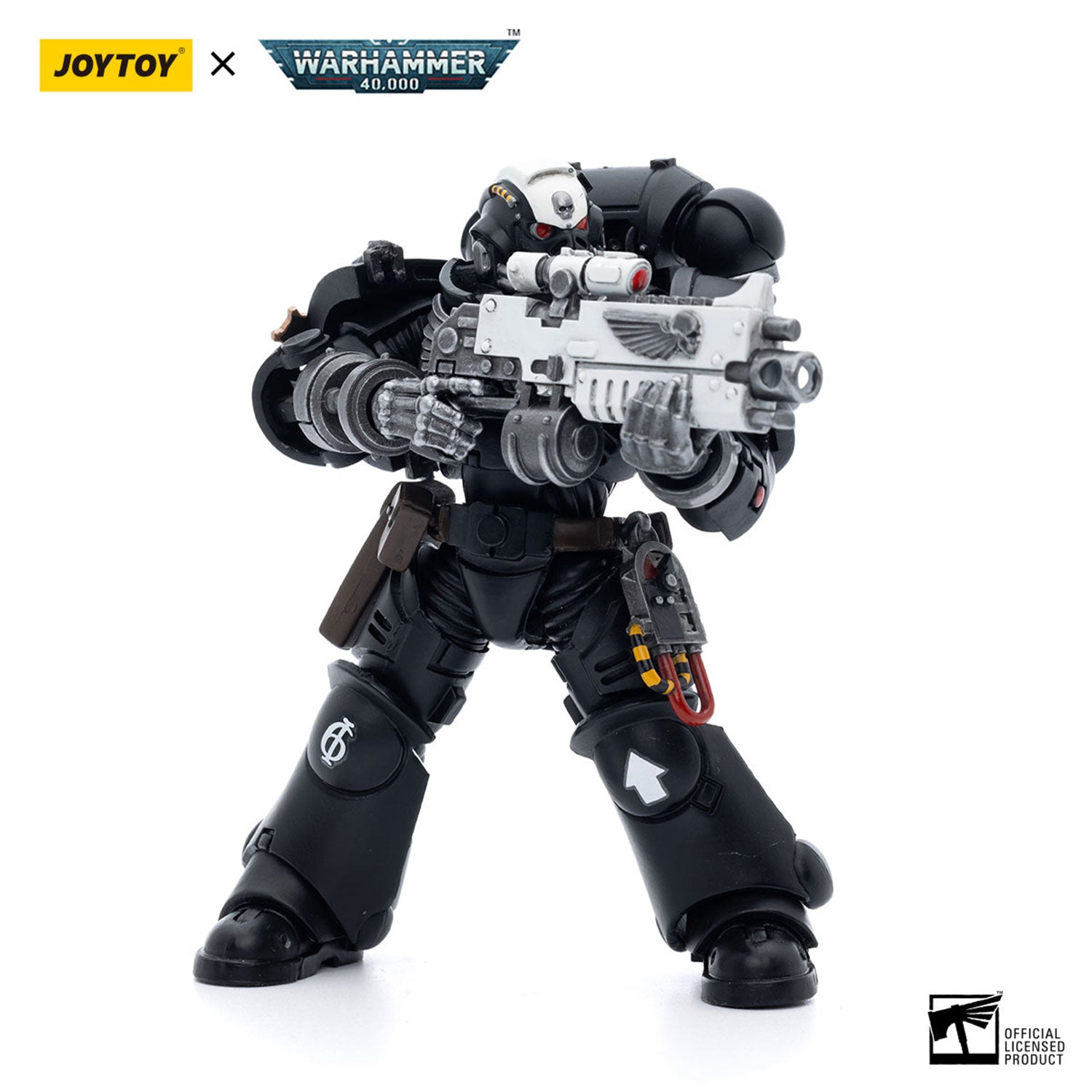 JOYTOY Warhammer 40K Iron Hands Intercessors Sergeant Bantus figure