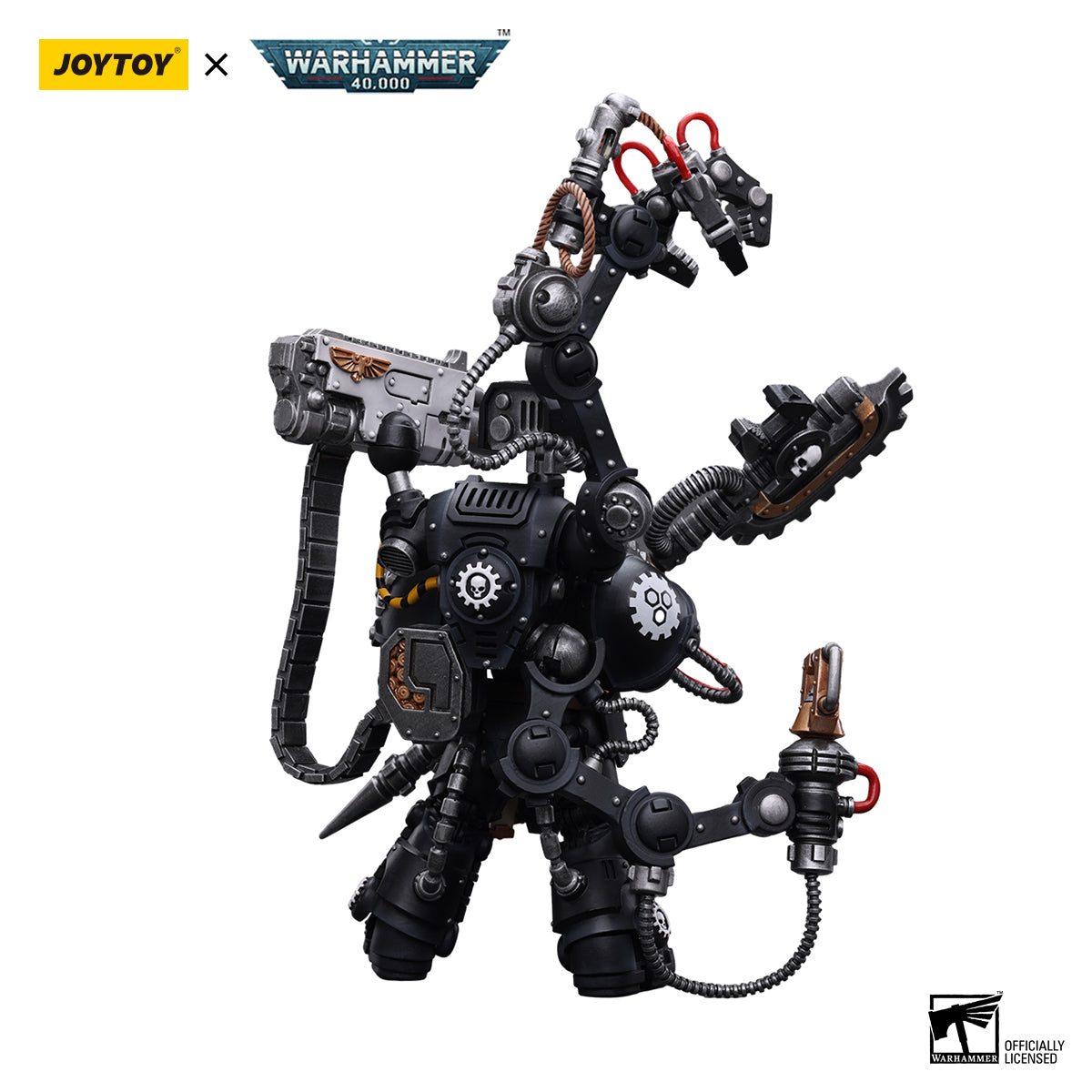 JOYTOY Warhammer 40K Iron Hands lron Father Feirros figure
