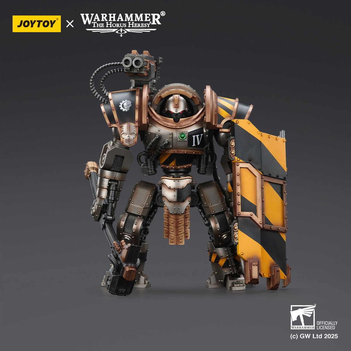 JOYTOY Horus Heresy Iron Warriors Iron Circle Domitar-Ferrum Class Battle-automata figure