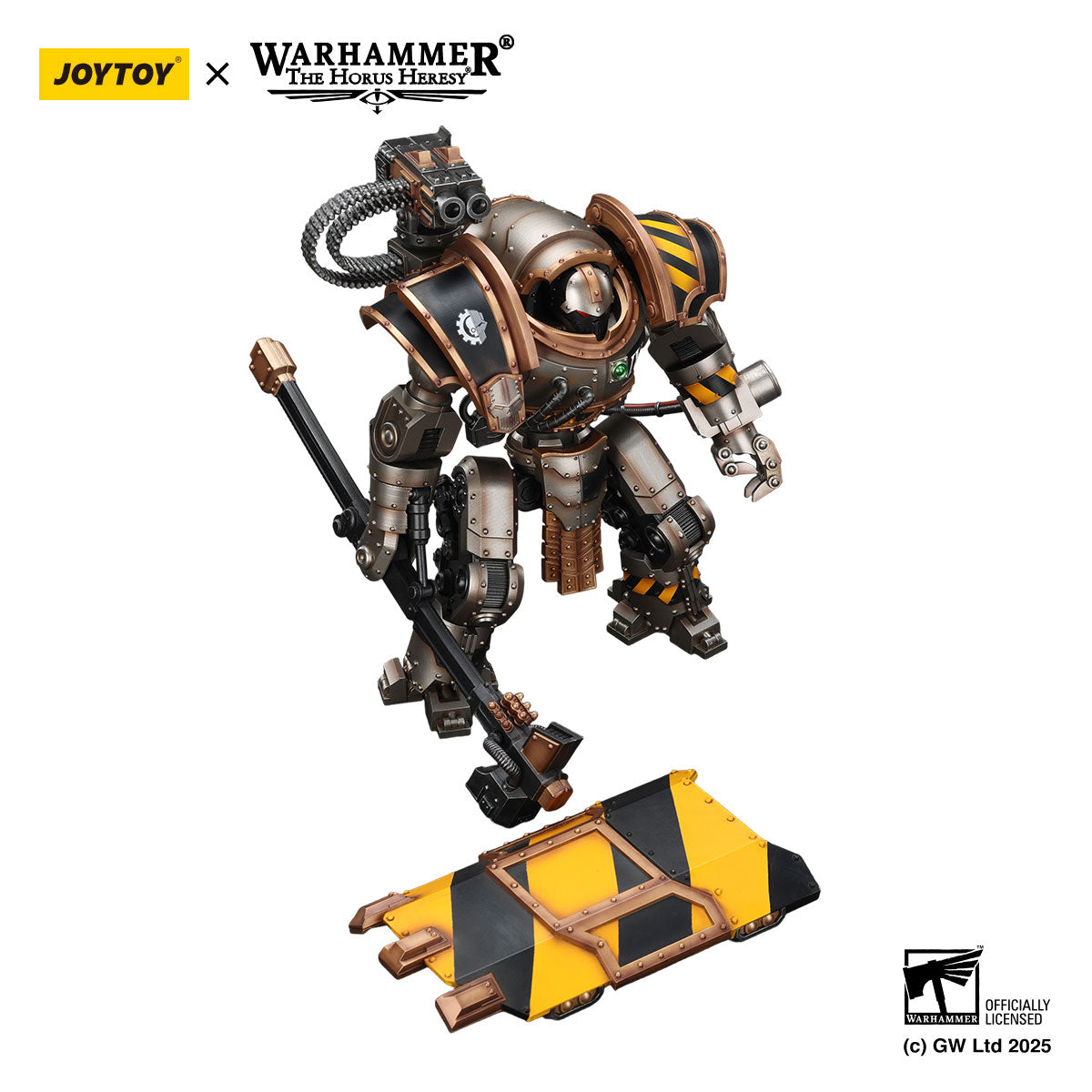 JOYTOY Horus Heresy Iron Warriors Iron Circle Domitar-Ferrum Class Battle-automata figure