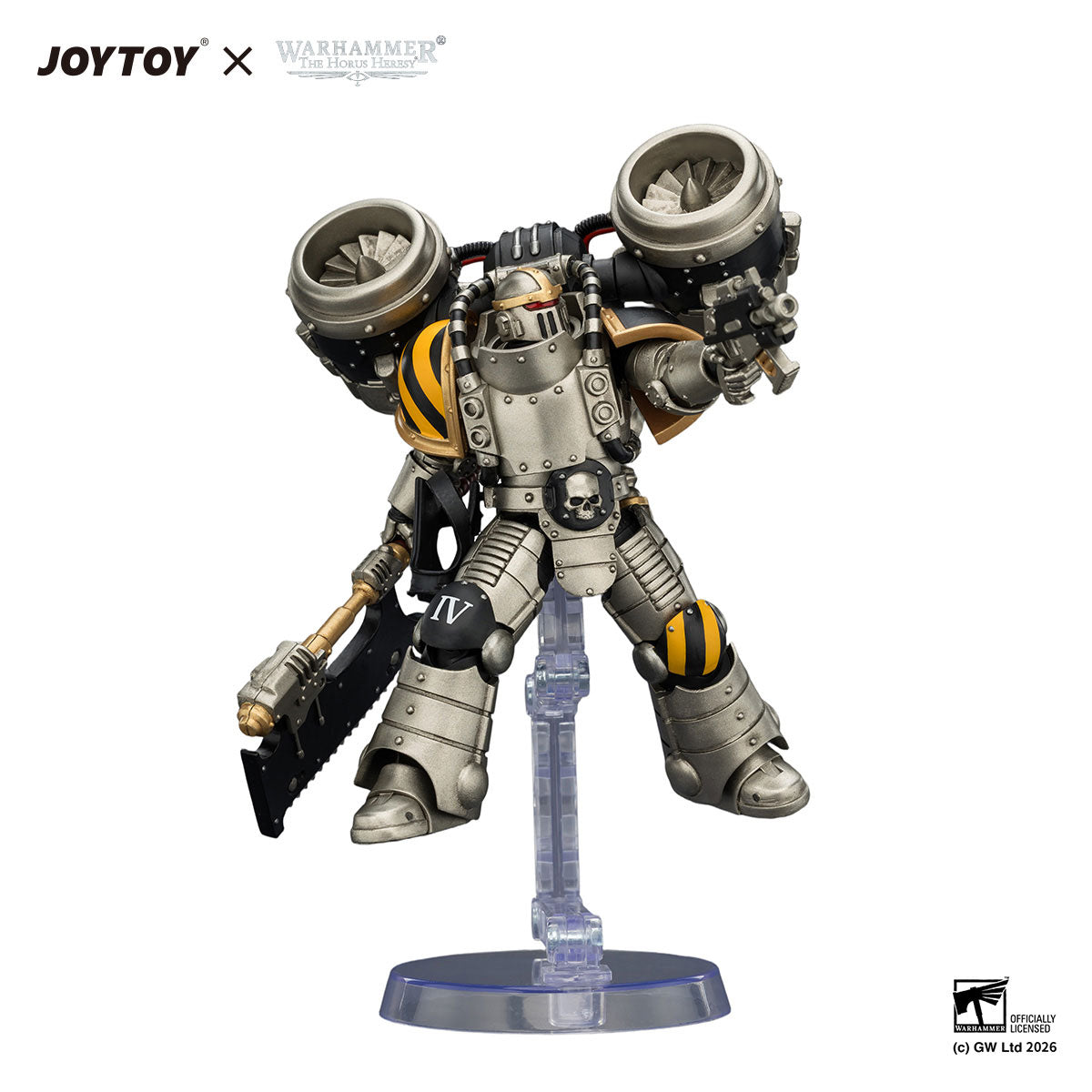 JOYTOY Horus Heresy Iron Warriors Mkll Assault Legionary 2 figure