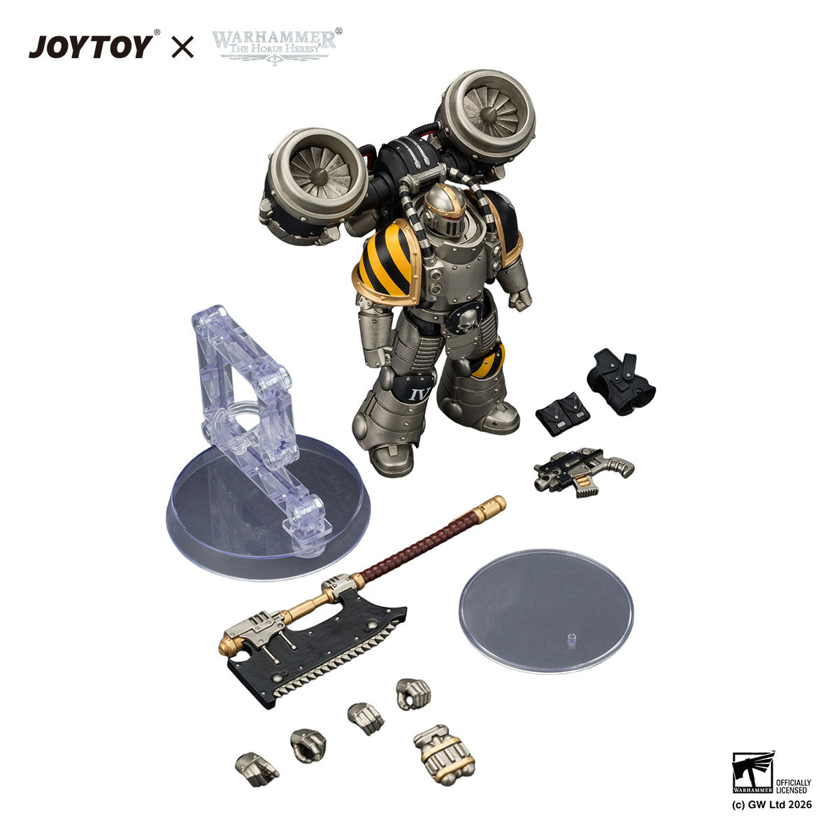 JOYTOY Horus Heresy Iron Warriors Mkll Assault Legionary 2 figure