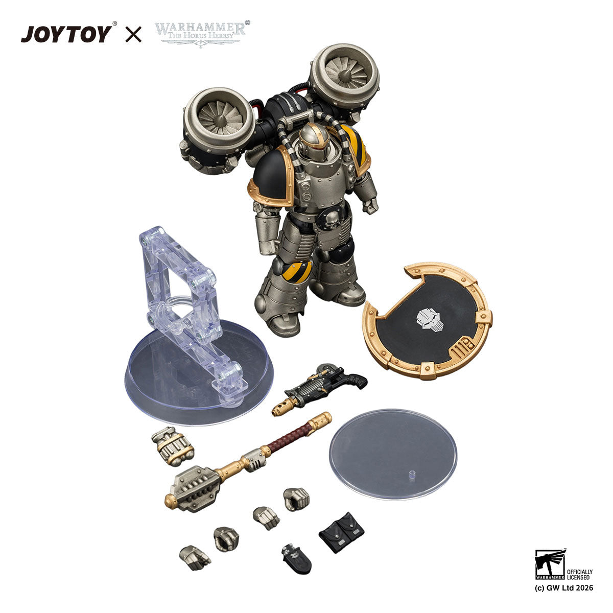 JOYTOY Horus Heresy Iron Warriors Mkll Assault Sergeant figure