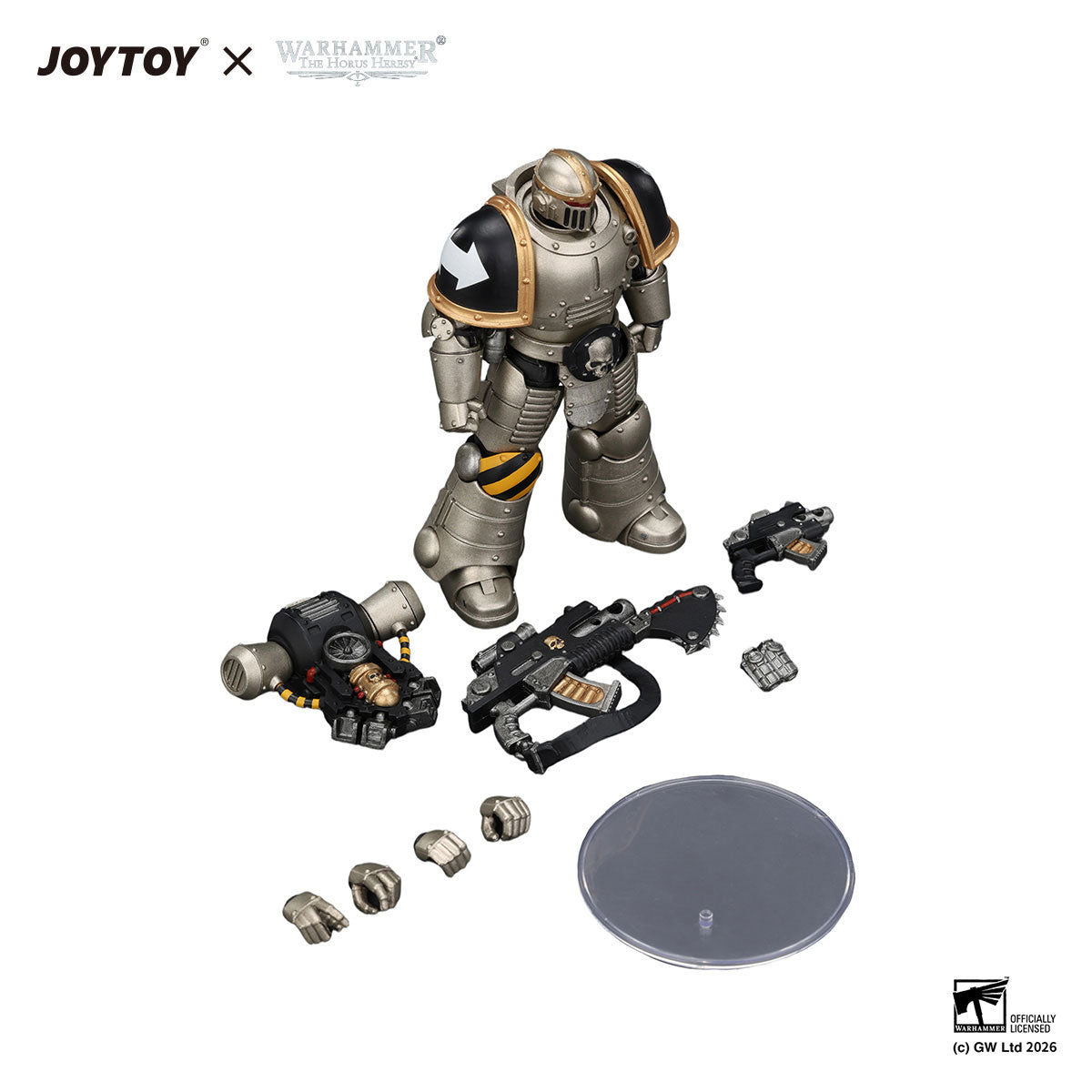 JOYTOY Horus Heresy Iron Warriors Mkll Legionary 3 figure