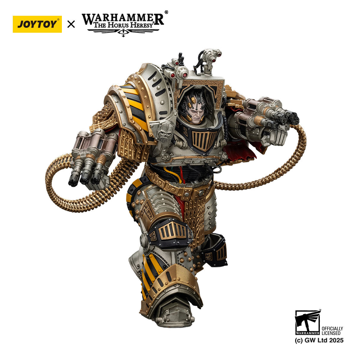 JOYTOY Horus Heresy Iron Warriors Perturabo,Primarch of the IVth Legion figure