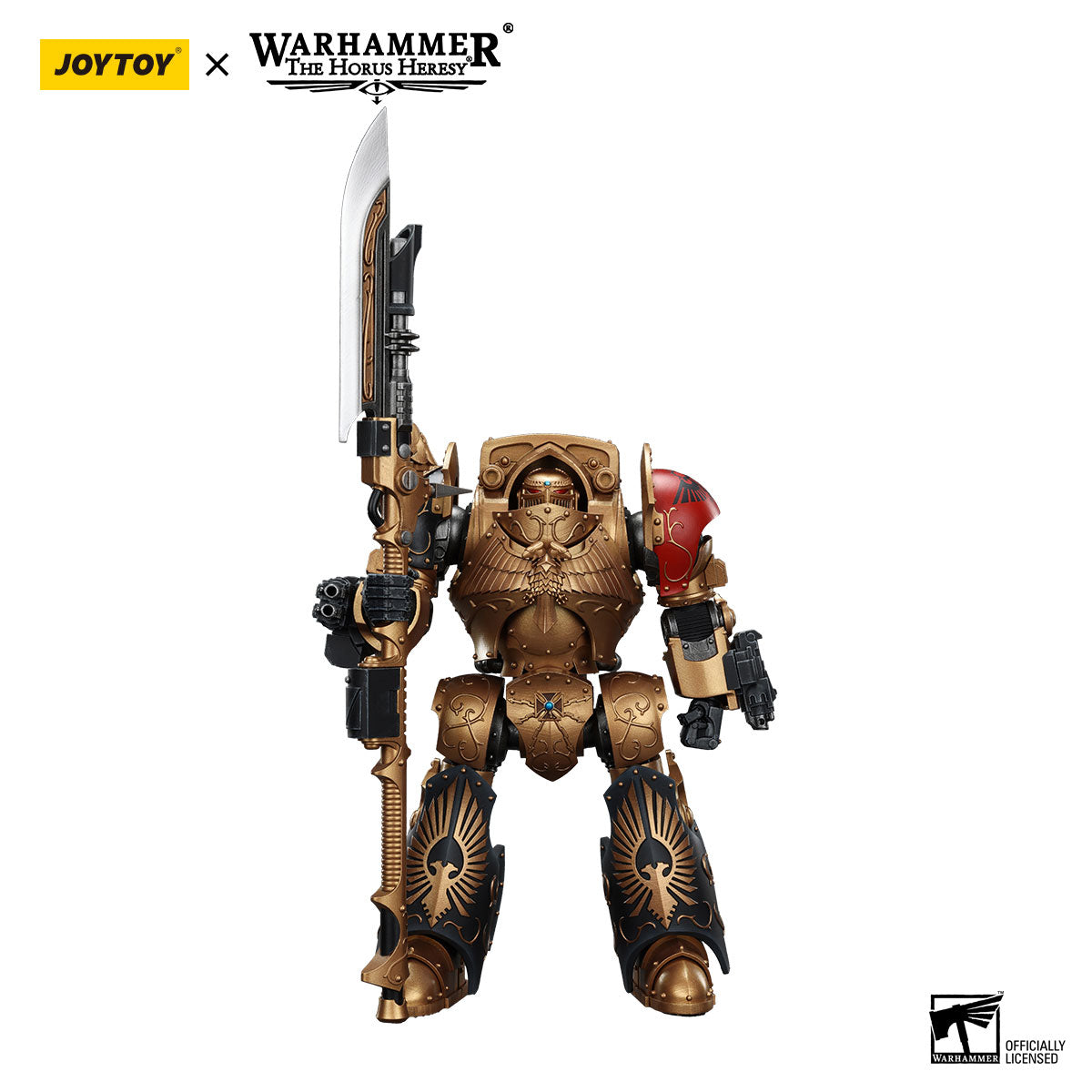 JOYTOY Horus Heresy Adeptus Custodes Legio Custodes Contemptor-Achillus Dreadnought figure