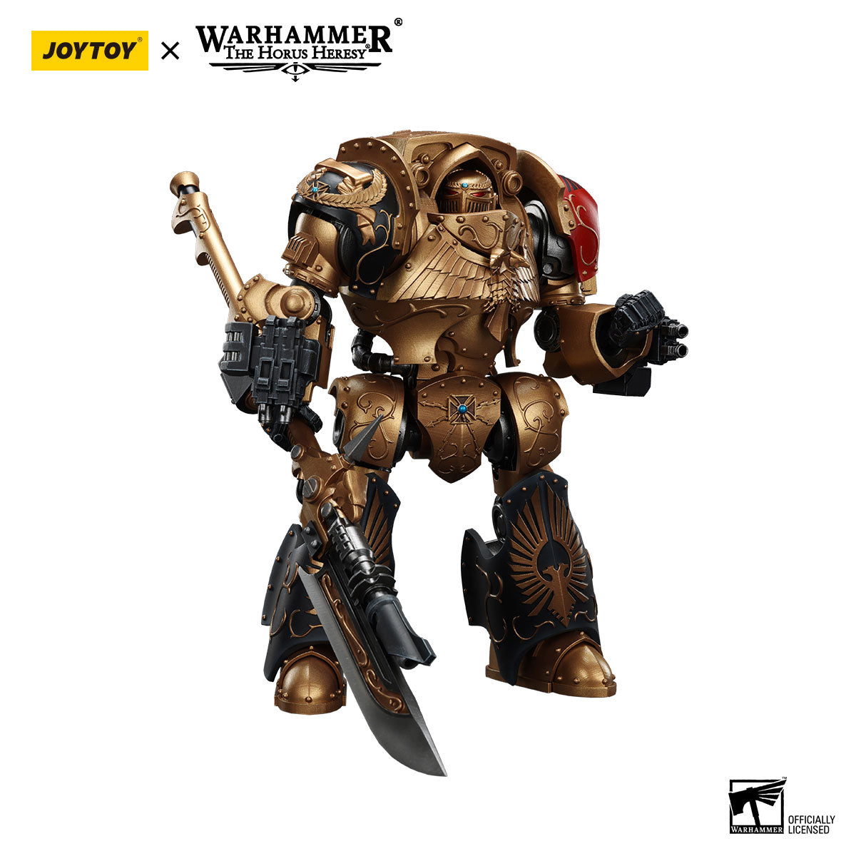 JOYTOY Horus Heresy Adeptus Custodes Legio Custodes Contemptor-Achillus Dreadnought figure