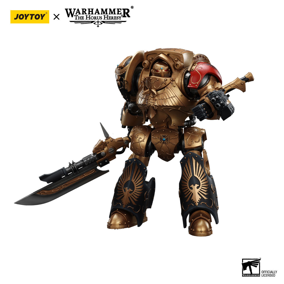 JOYTOY Horus Heresy Adeptus Custodes Legio Custodes Contemptor-Achillus Dreadnought figure