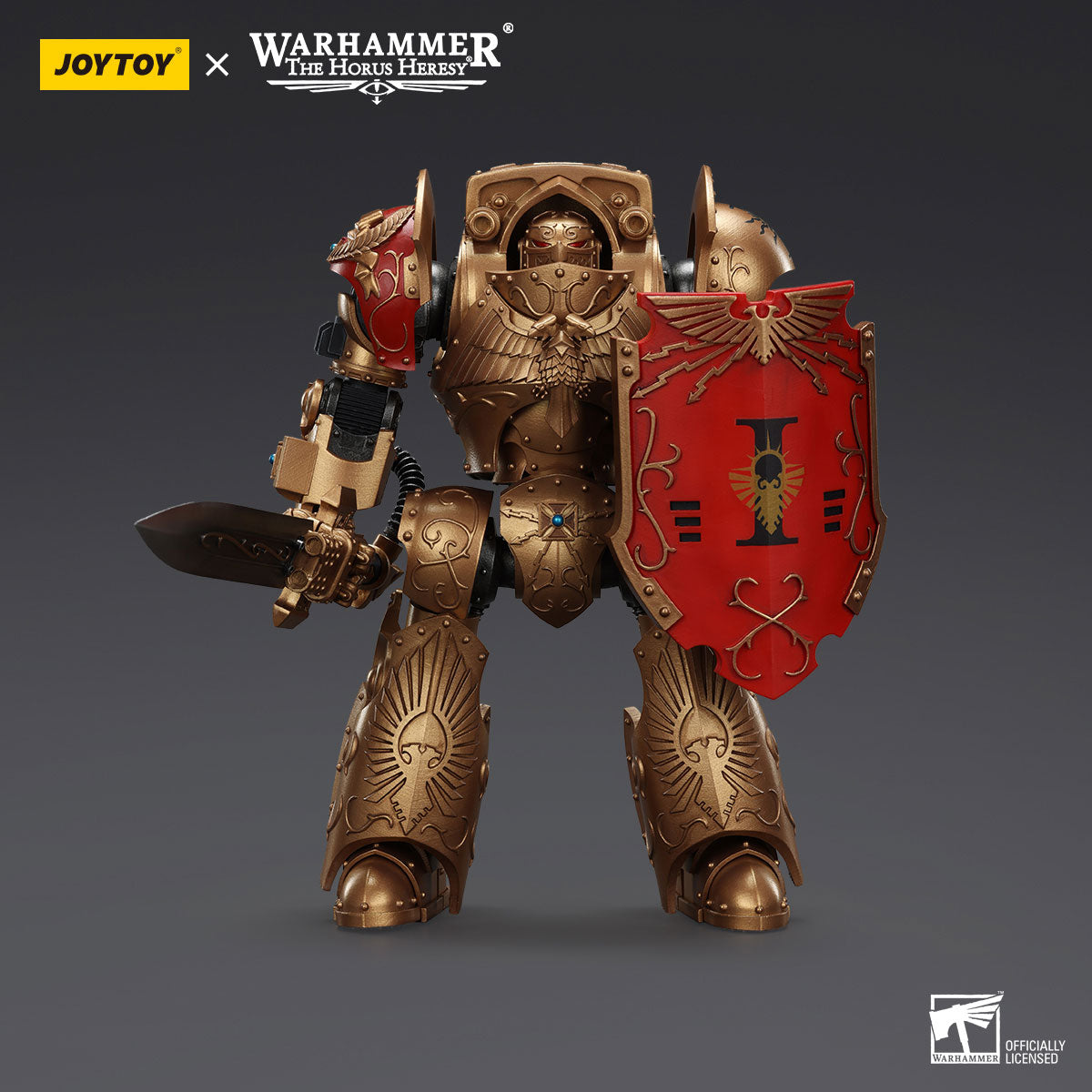 JOYTOY Horus Heresy Adeptus Custodes Legio Custodes Contemptor-Galatus Dreadnought figure