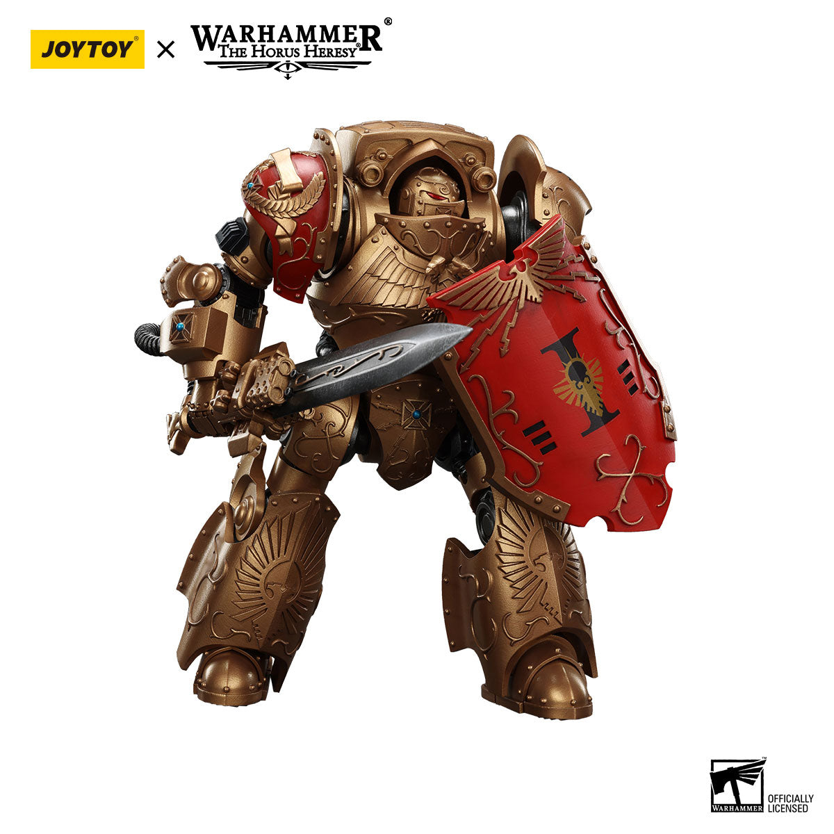 JOYTOY Horus Heresy Adeptus Custodes Legio Custodes Contemptor-Galatus Dreadnought figure