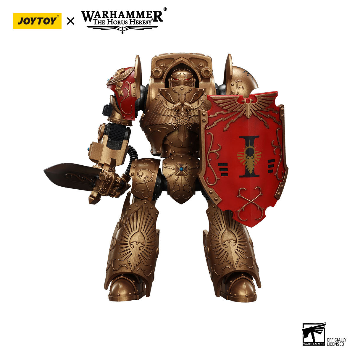 JOYTOY Horus Heresy Adeptus Custodes Legio Custodes Contemptor-Galatus Dreadnought figure