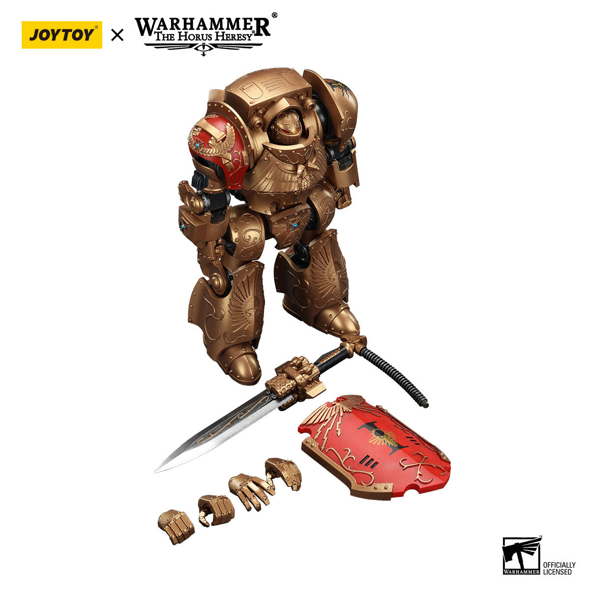 JOYTOY Horus Heresy Adeptus Custodes Legio Custodes Contemptor-Galatus Dreadnought figure