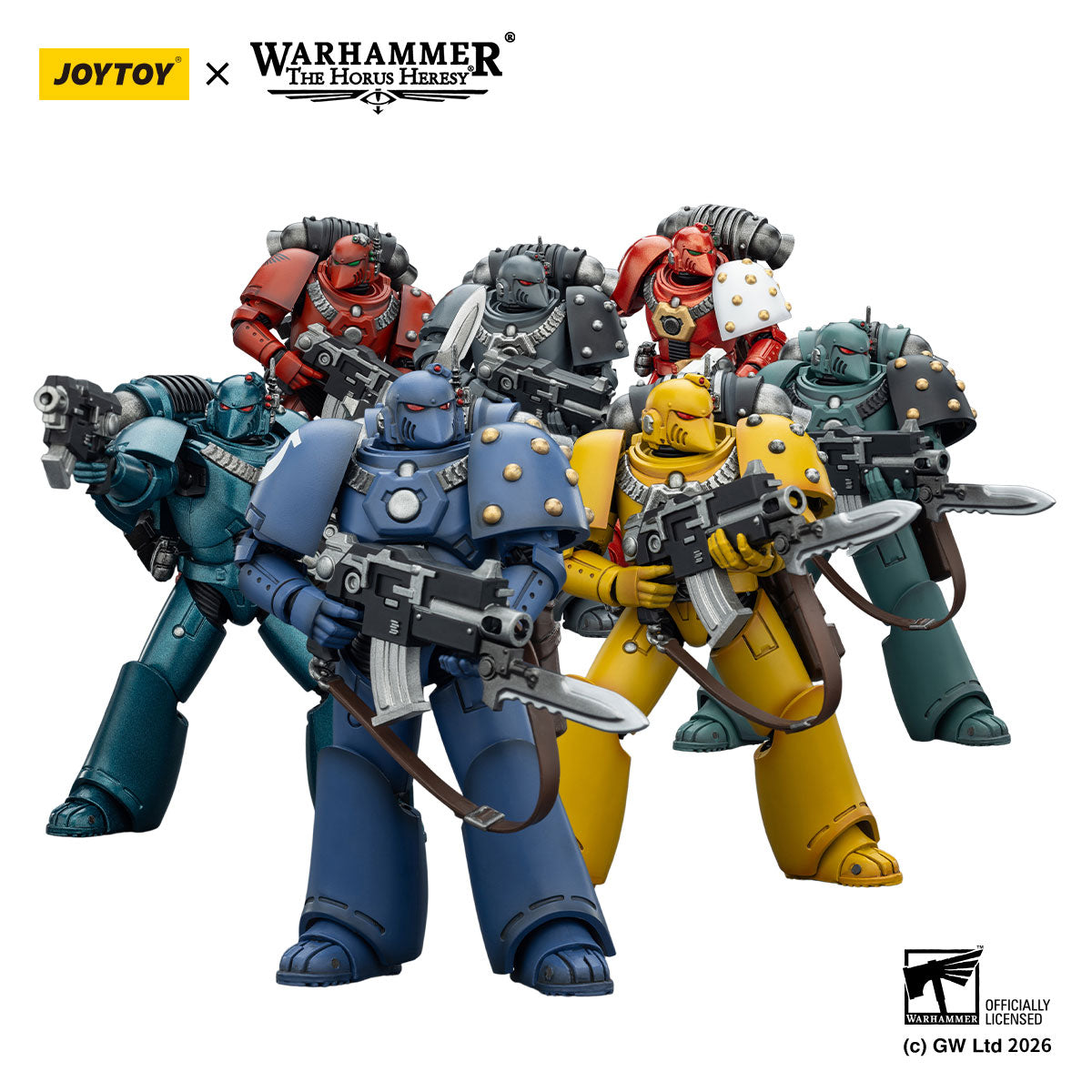 JOYTOY Horus Heresy MKVI Tactical Legion Squad figure
