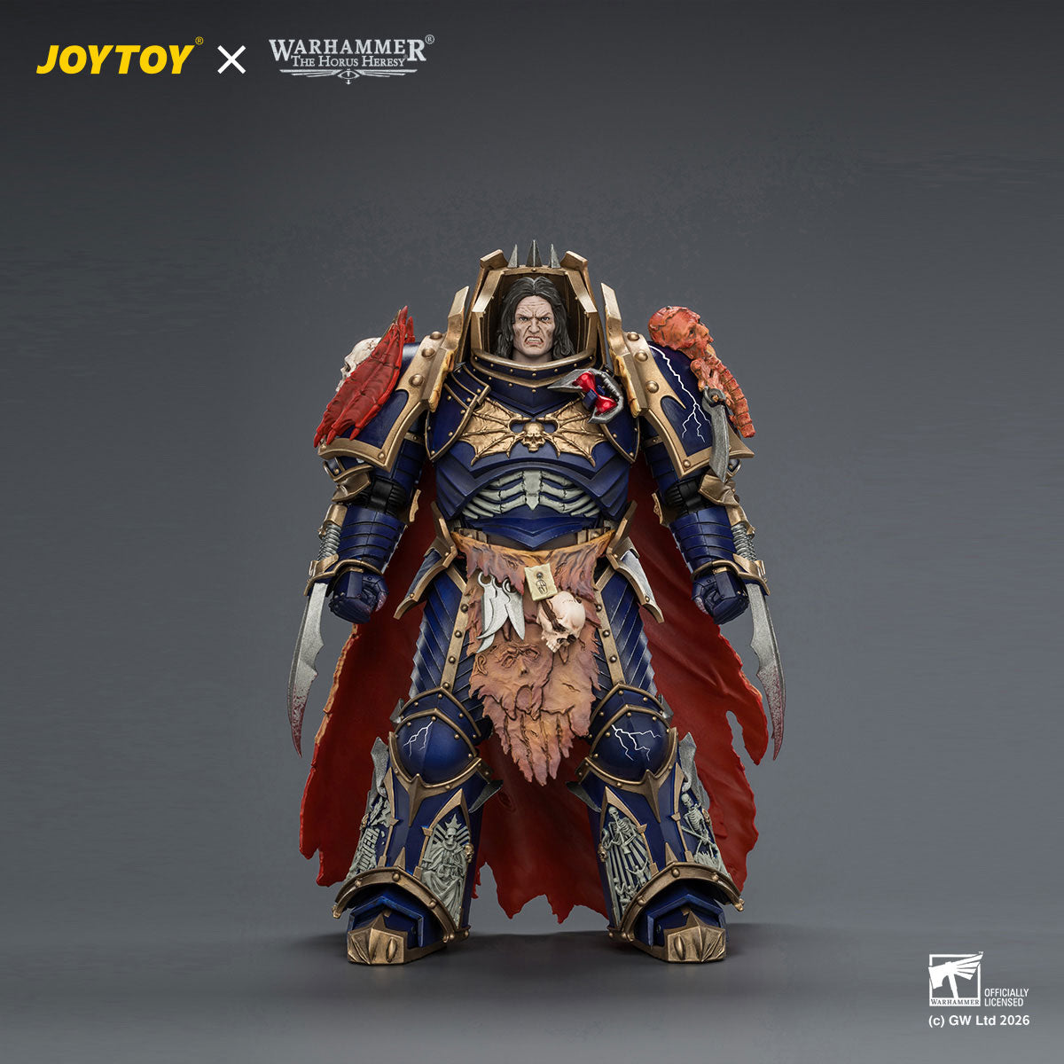 JOYTOY Horus Heresy Night Lords Konrad Curze Primarch of the Night Lords Legion figure