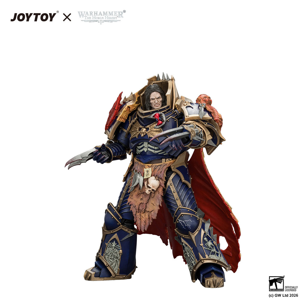 JOYTOY Horus Heresy Night Lords Konrad Curze Primarch of the Night Lords Legion figure