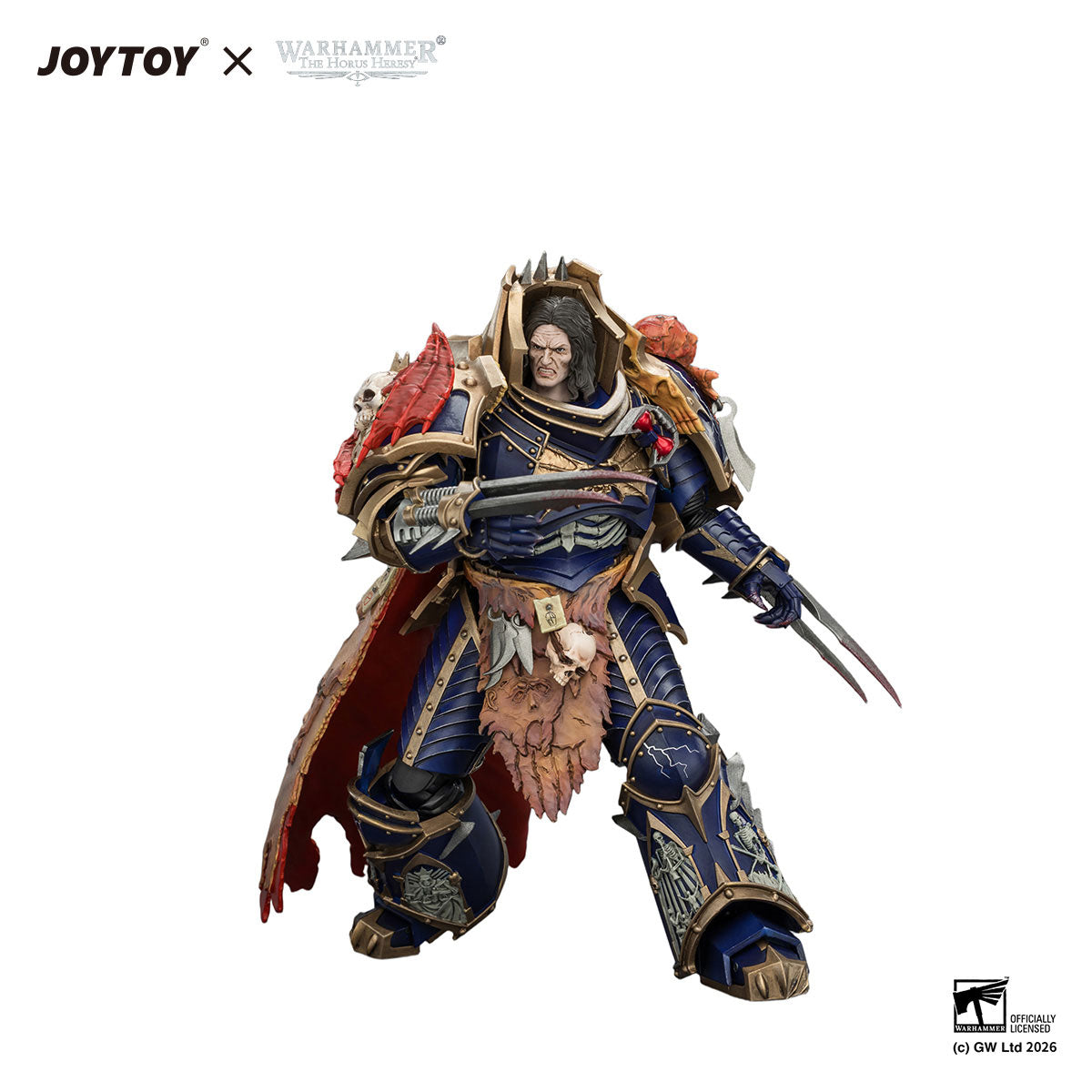 JOYTOY Horus Heresy Night Lords Konrad Curze Primarch of the Night Lords Legion figure