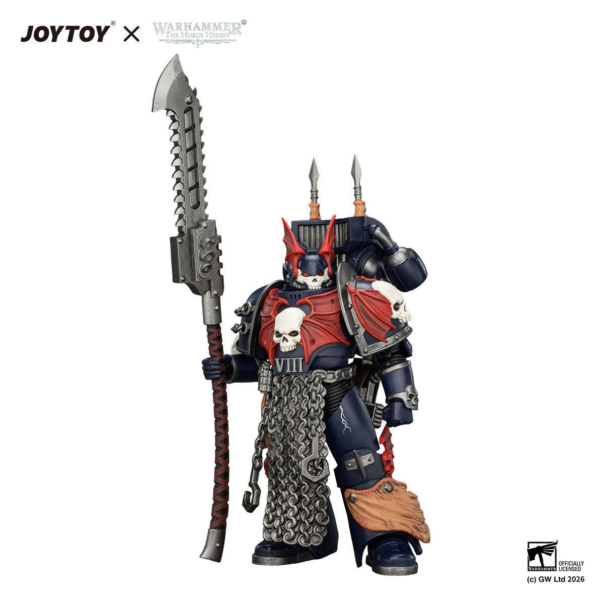 JOYTOY Horus Heresy Night Lords Legion Praetor figure