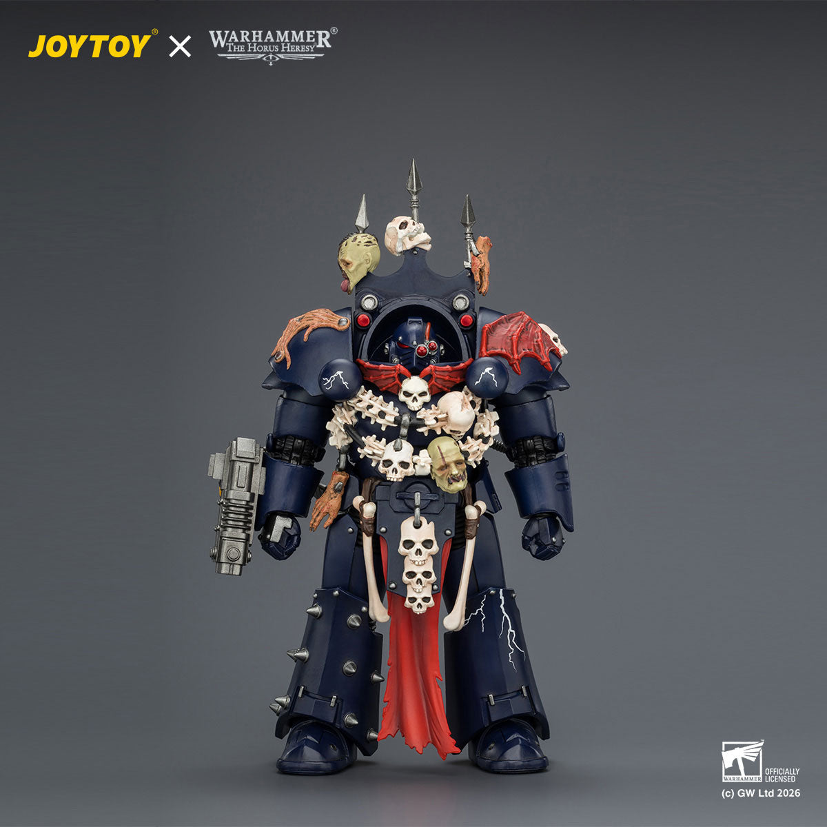 JOYTOY Horus Heresy Night Lords Legion Praetor in Tartaros Terminator Armour figure