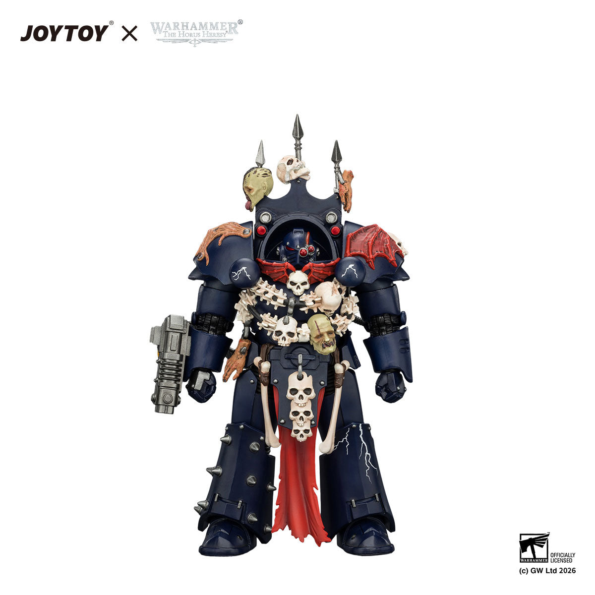 JOYTOY Horus Heresy Night Lords Legion Praetor in Tartaros Terminator Armour figure