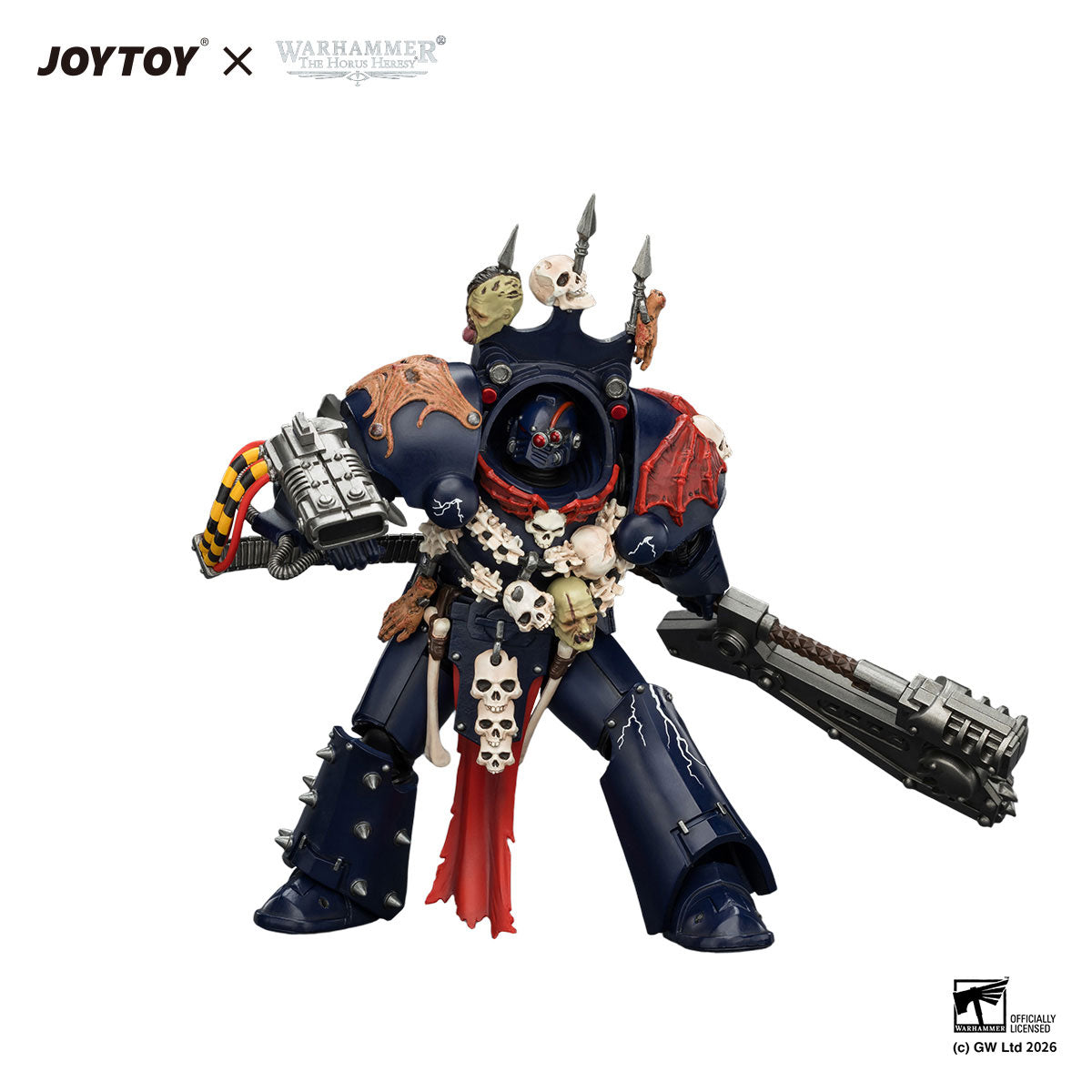 JOYTOY Horus Heresy Night Lords Legion Praetor in Tartaros Terminator Armour figure