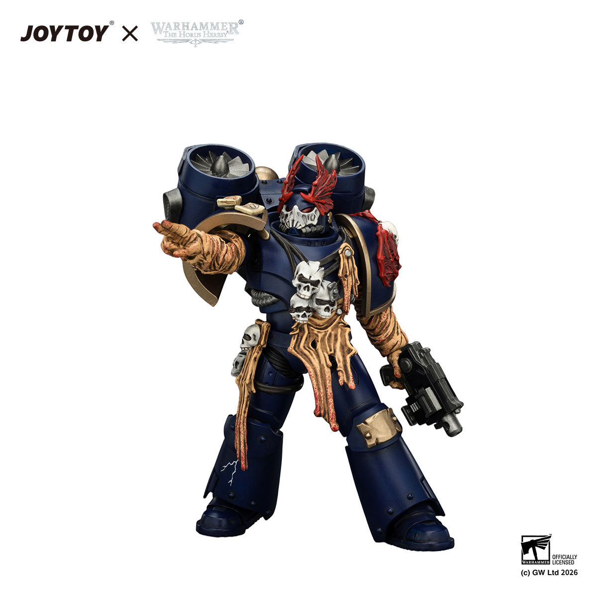 JOYTOY Horus Heresy Night Lords Night Raptor Huntmaster figure