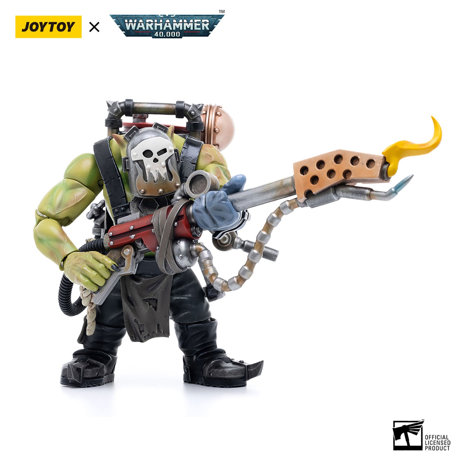 JOYTOY Warhammer 40K Ork Kommandos Burna Boy Ragrob figure