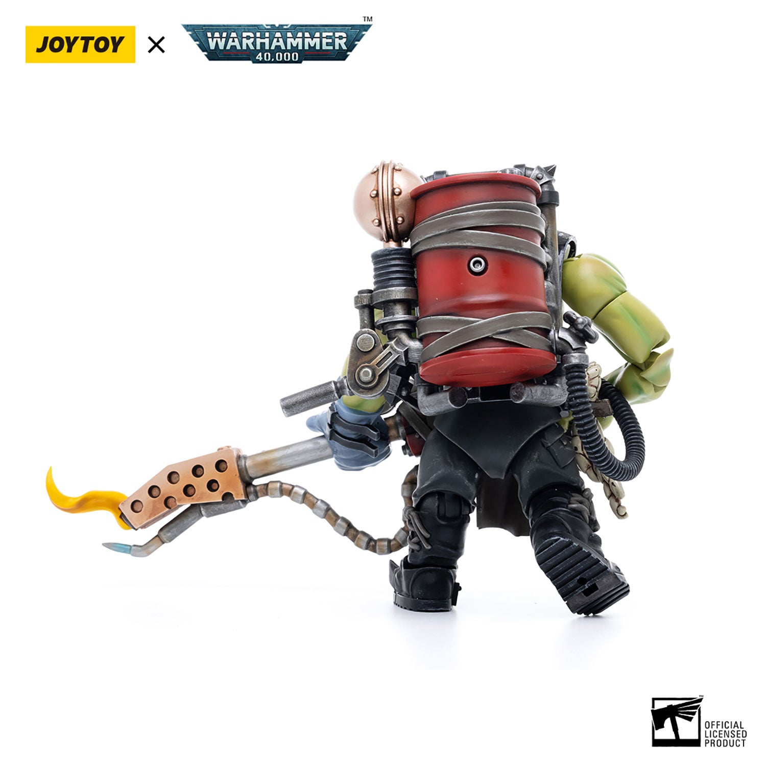 JOYTOY Warhammer 40K Ork Kommandos Burna Boy Ragrob figure