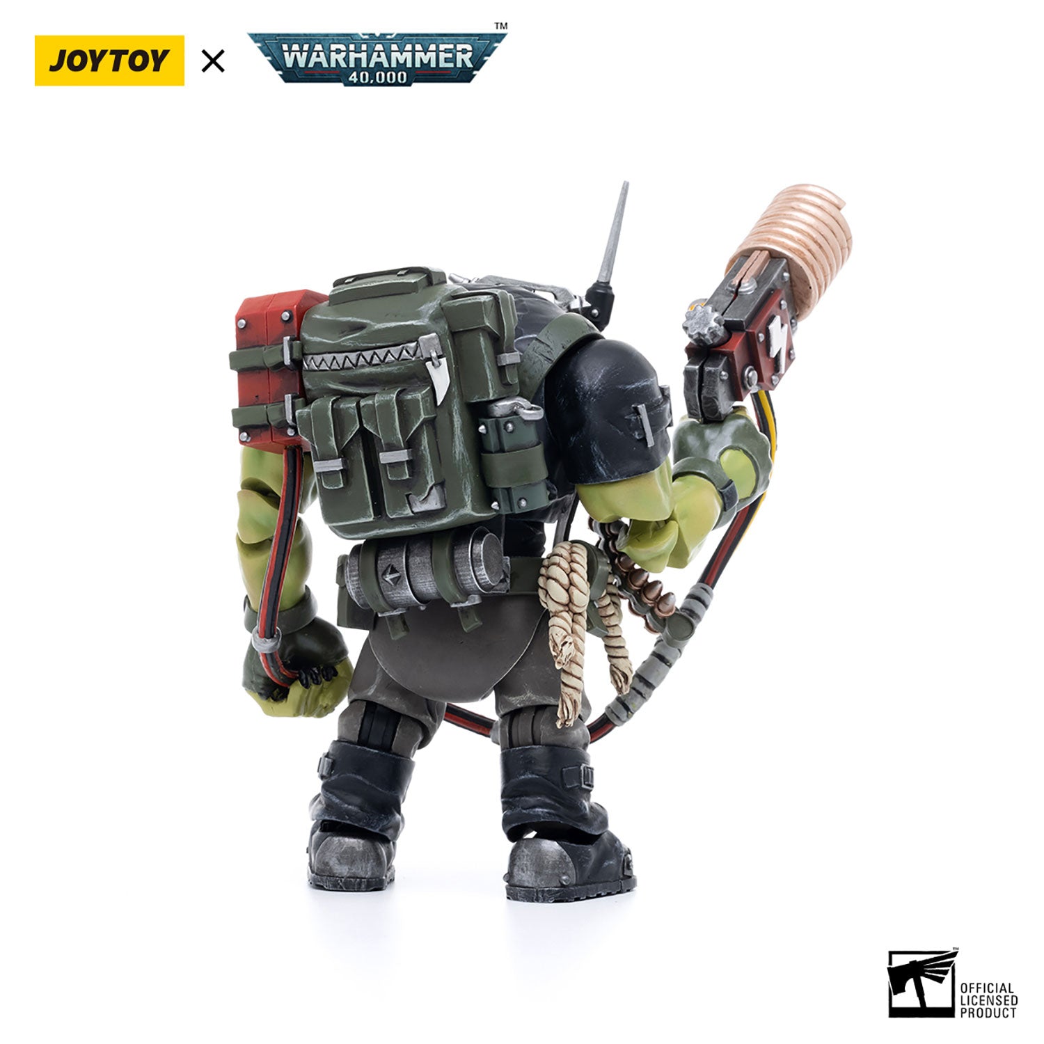 JOYTOY Warhammer 40K Ork Kommandos Comms Boy Wagzuk figure