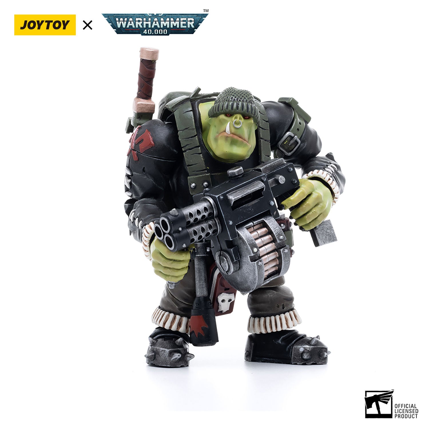 JOYTOY Warhammer 40K Ork Kommandos Dakka Boy Rotbilge figure