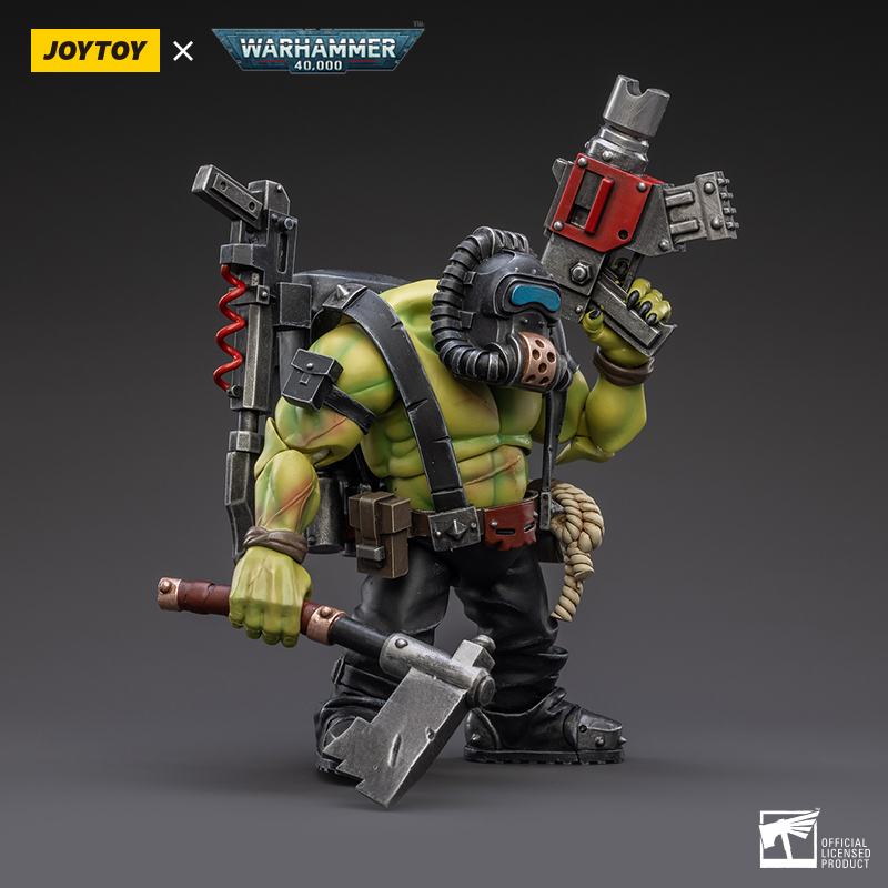 JOYTOY Warhammer 40K Ork Kommandos Dakka Boy Snarit figure