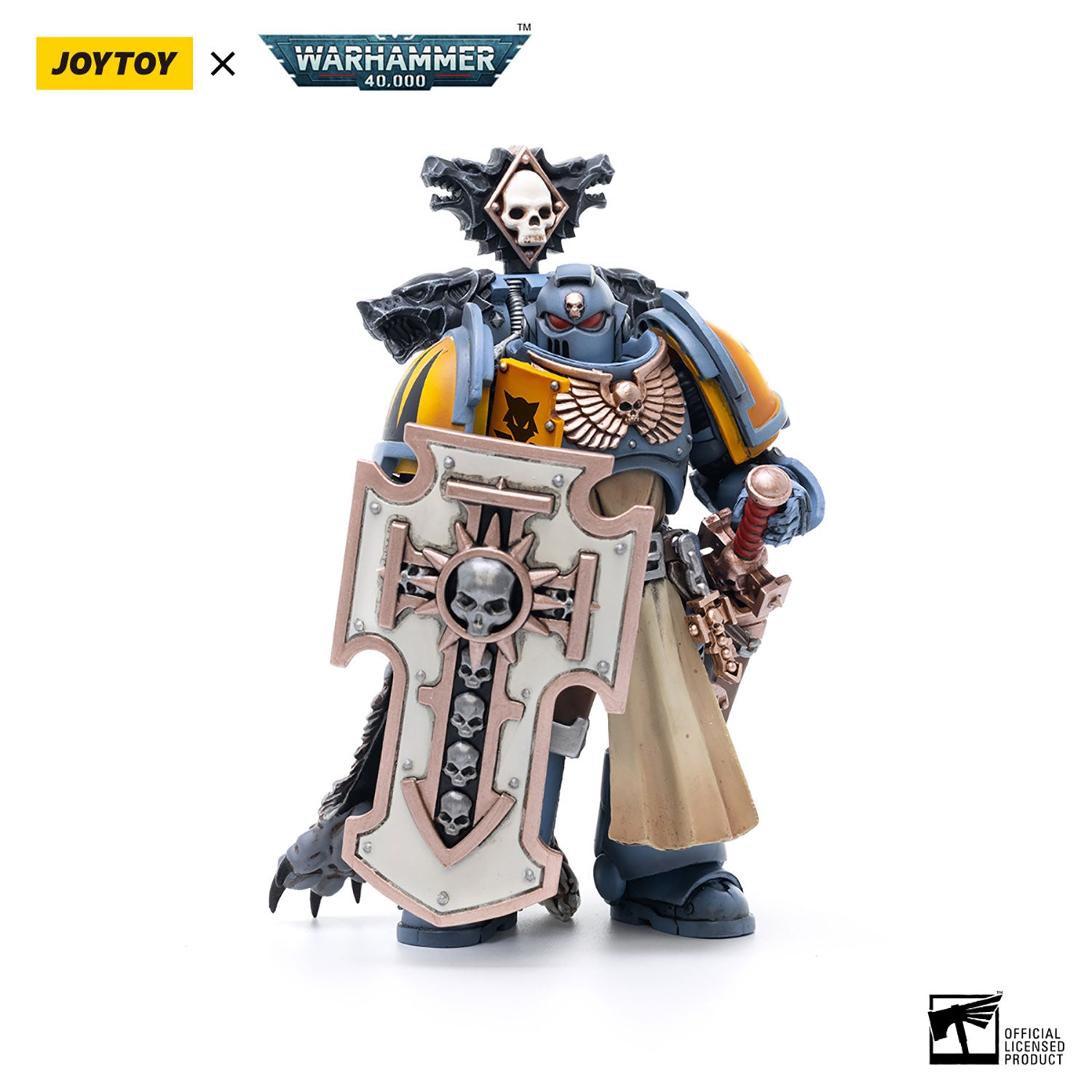 JOYTOY Warhammer 40K Pmaris Space Marines Space Wolve Bladeguard Veteran figure