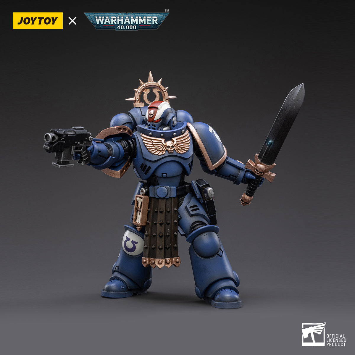 JOYTOY Warhammer 40K Primaris Lieutenant Amulius figure