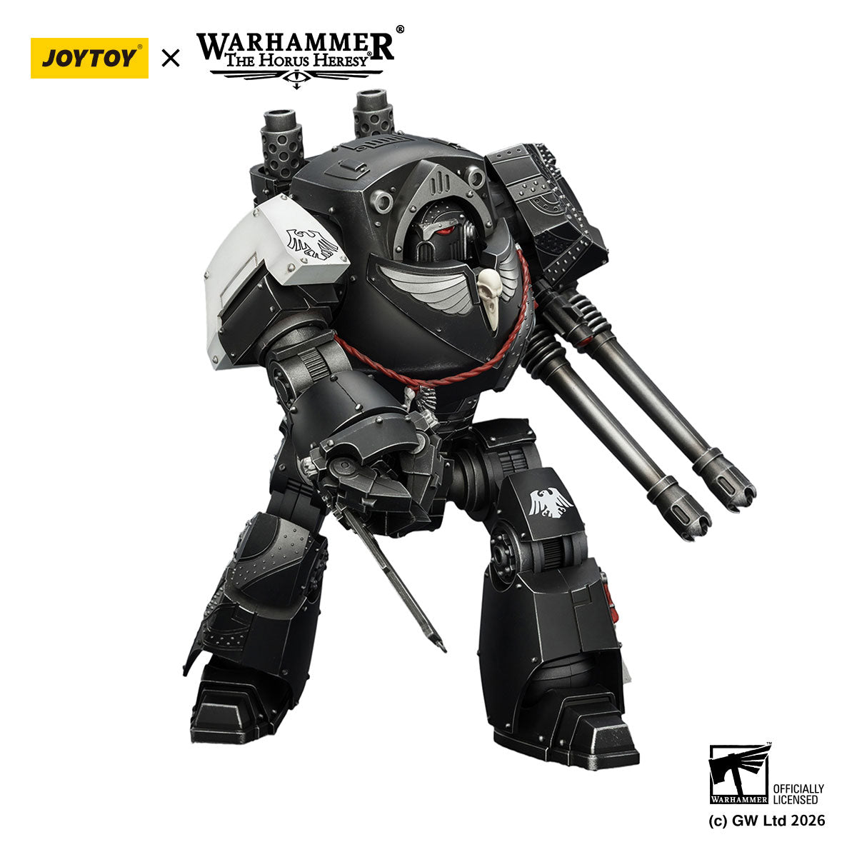 JOYTOY Horus Heresy Raven Guard Contemptor Dreadnought figure