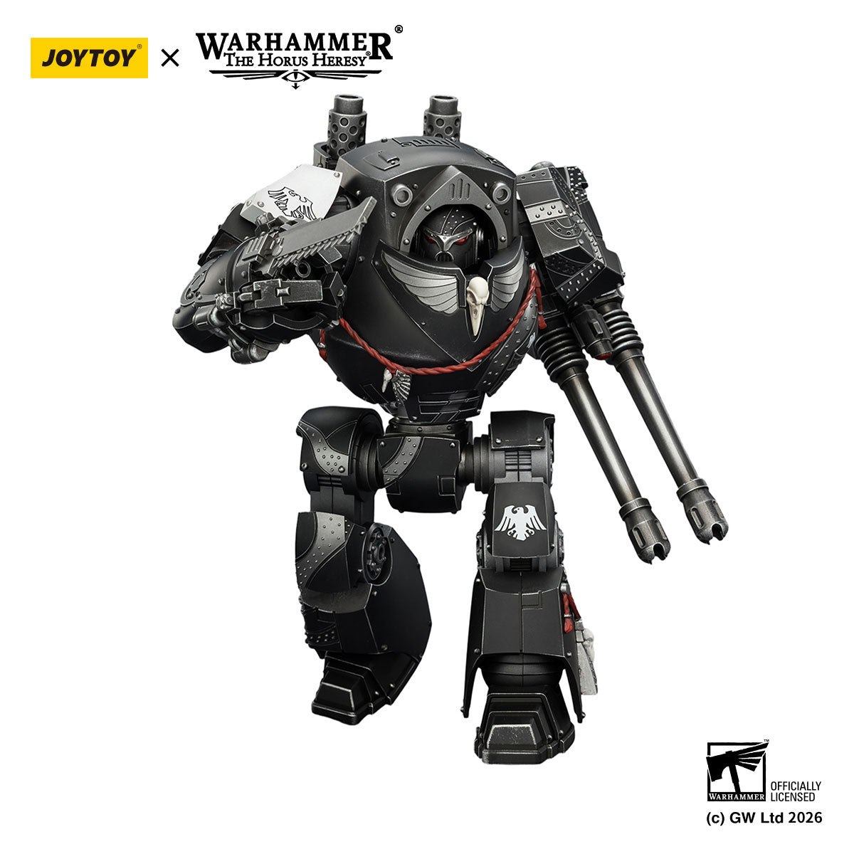 JOYTOY Horus Heresy Raven Guard Contemptor Dreadnought figure