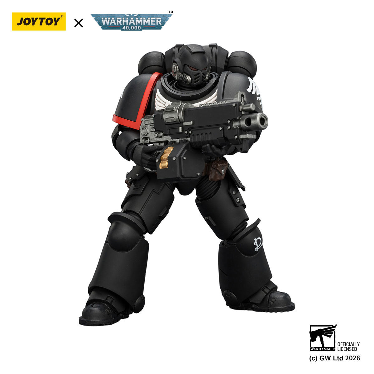 JOYTOY Warhammer 40K Raven Guard Intercessor figure