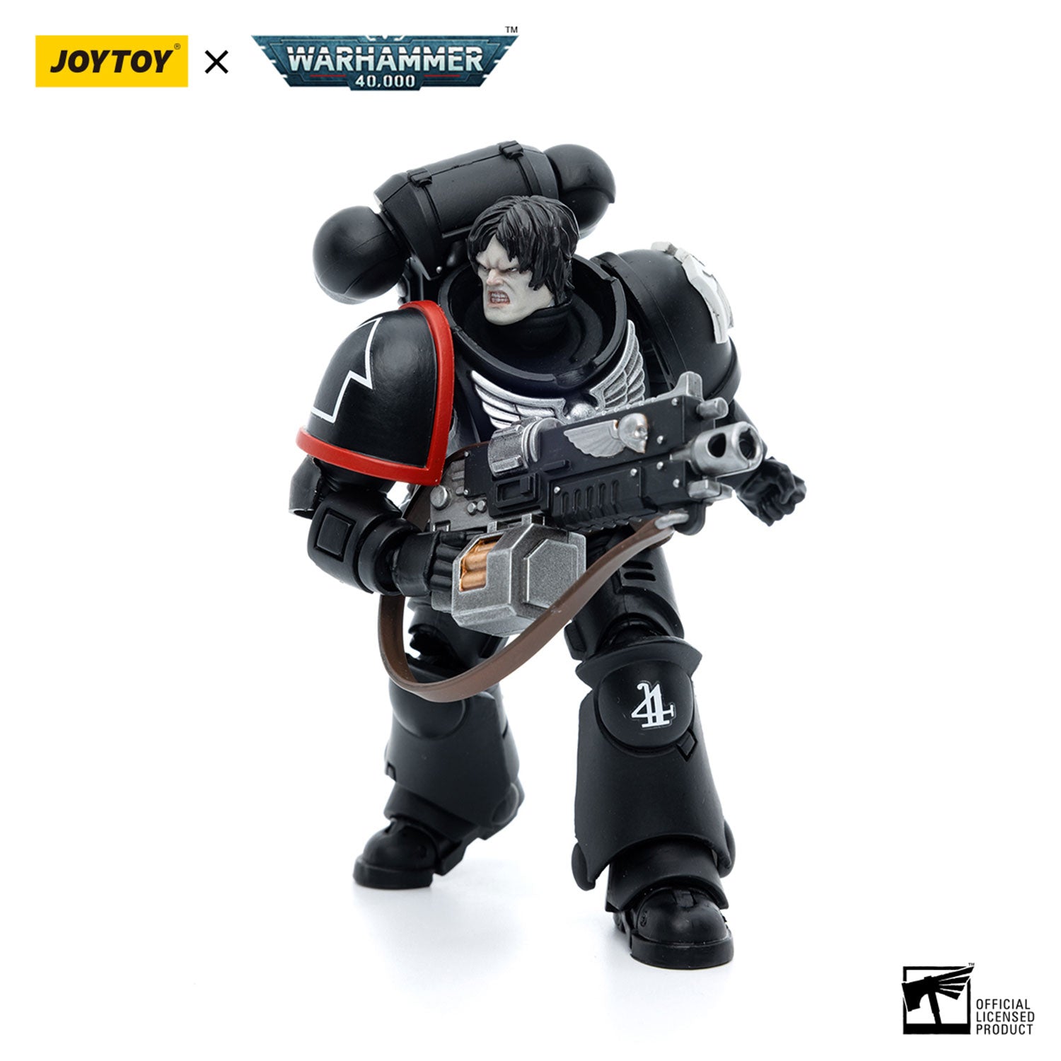 JOYTOY Warhammer 40K Raven Guard Intercessors Brother Colvane figure