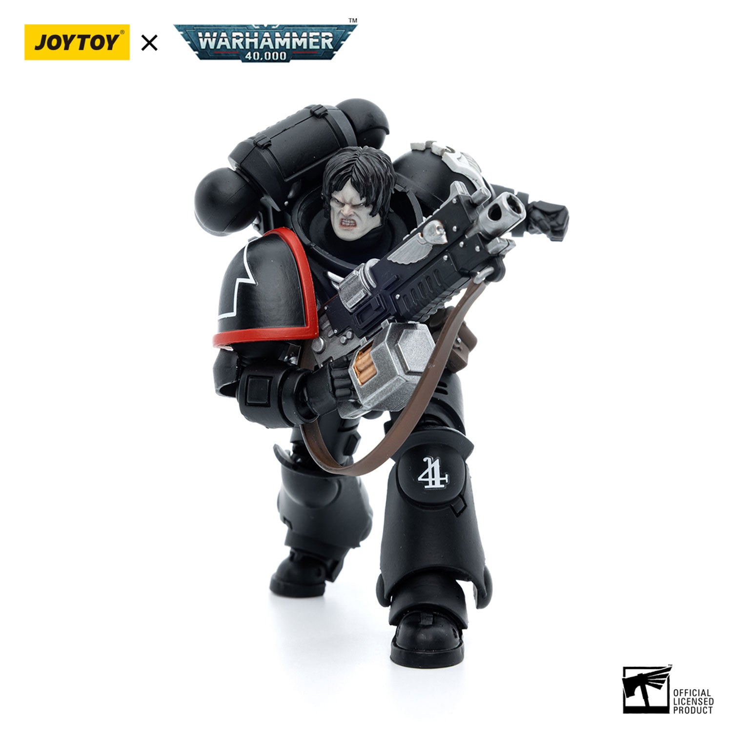 JOYTOY Warhammer 40K Raven Guard Intercessors Brother Colvane figure