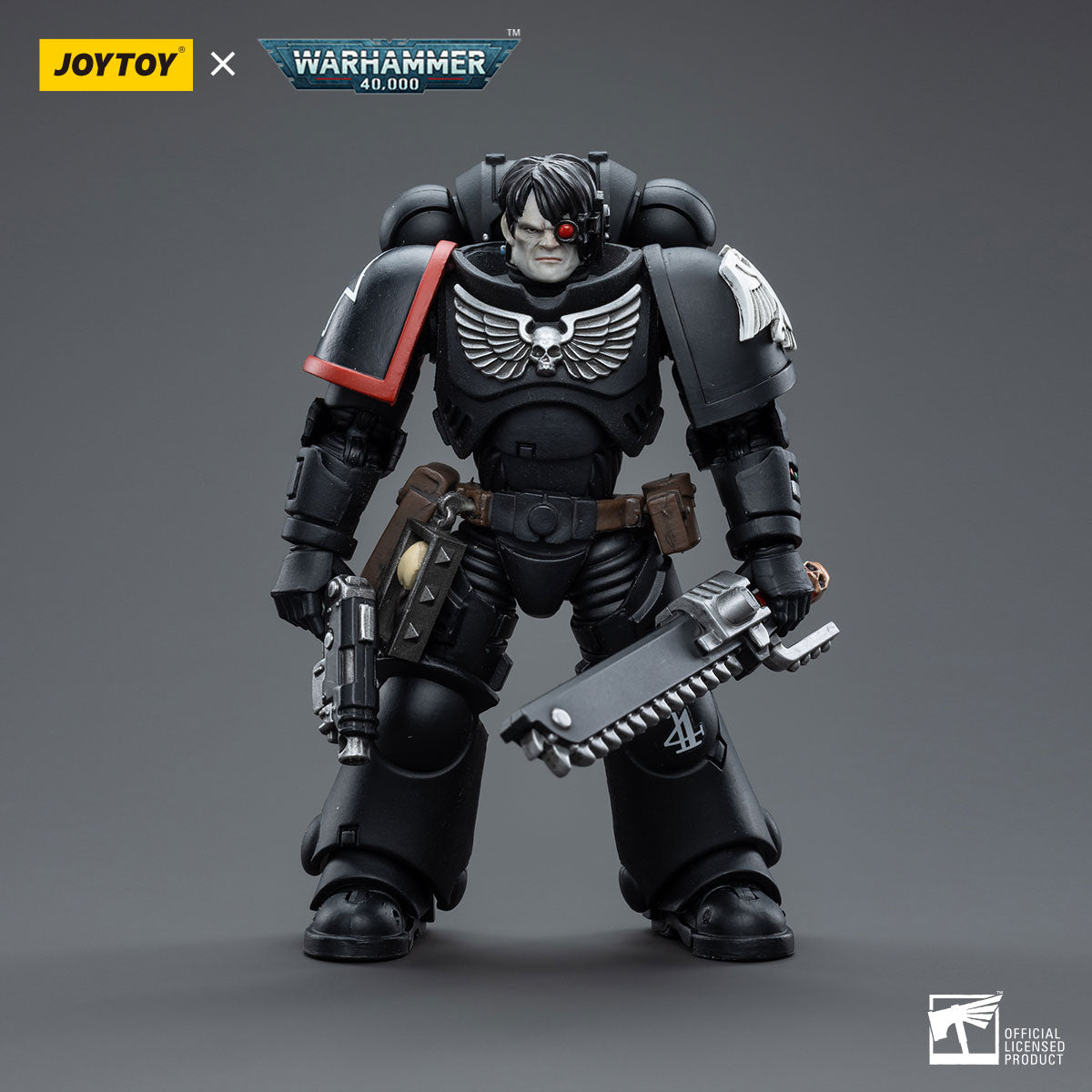 JOYTOY Warhammer 40K Raven Guard Intercessors Brother Nax figure