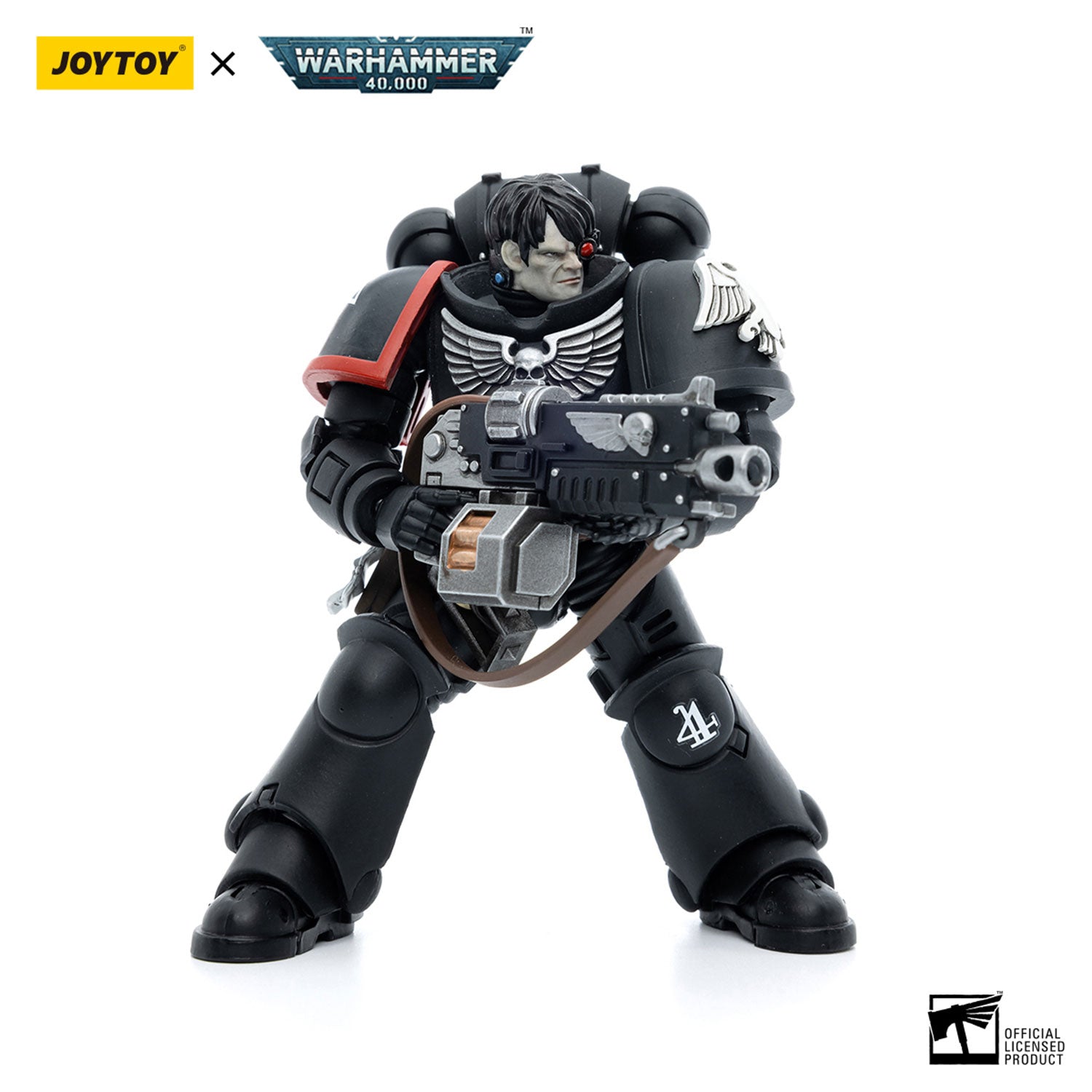JOYTOY Warhammer 40K Raven Guard Intercessors Brother Nax figure