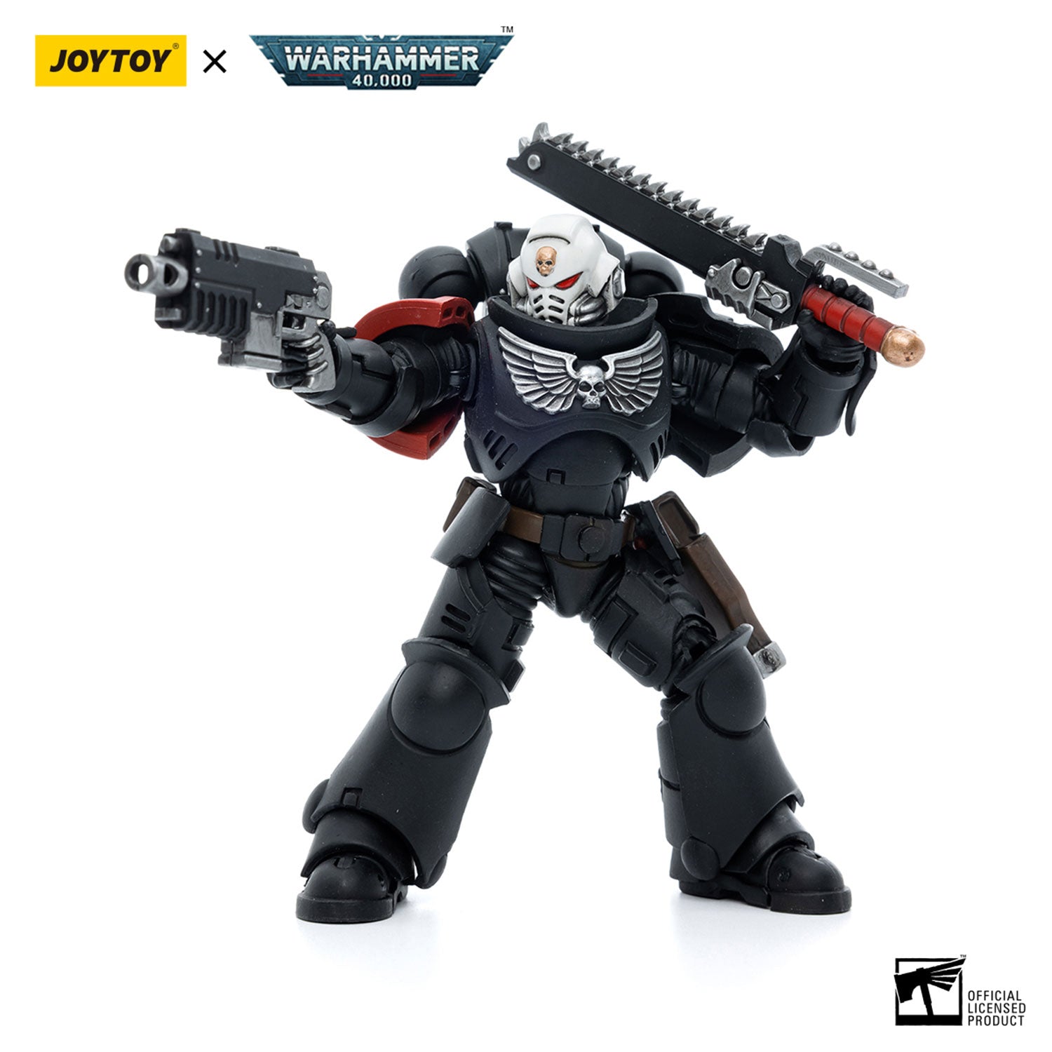 JOYTOY Warhammer 40K Raven Guard Intercessors Sergeant Ashan figure
