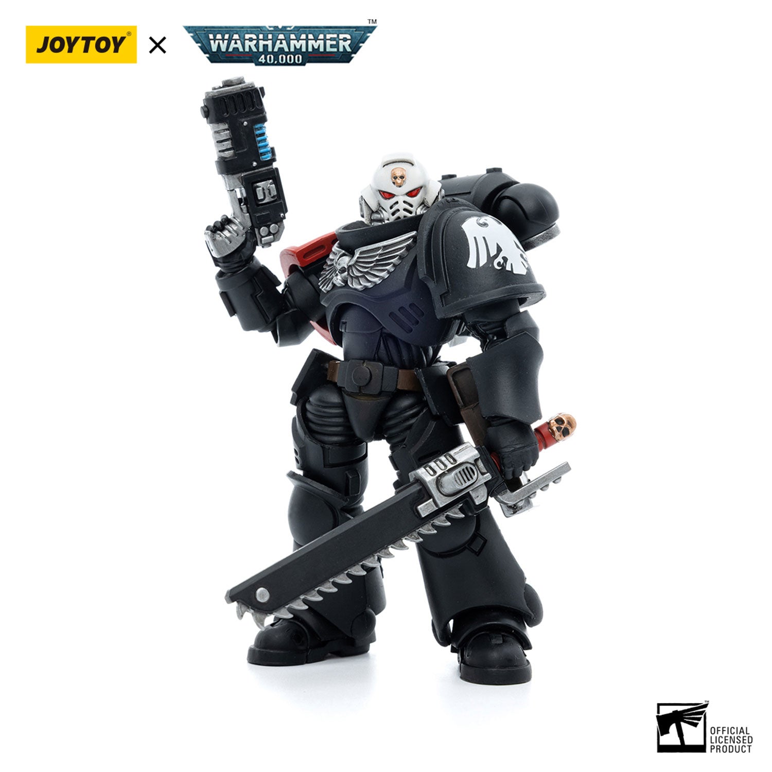 JOYTOY Warhammer 40K Raven Guard Intercessors Sergeant Ashan figure