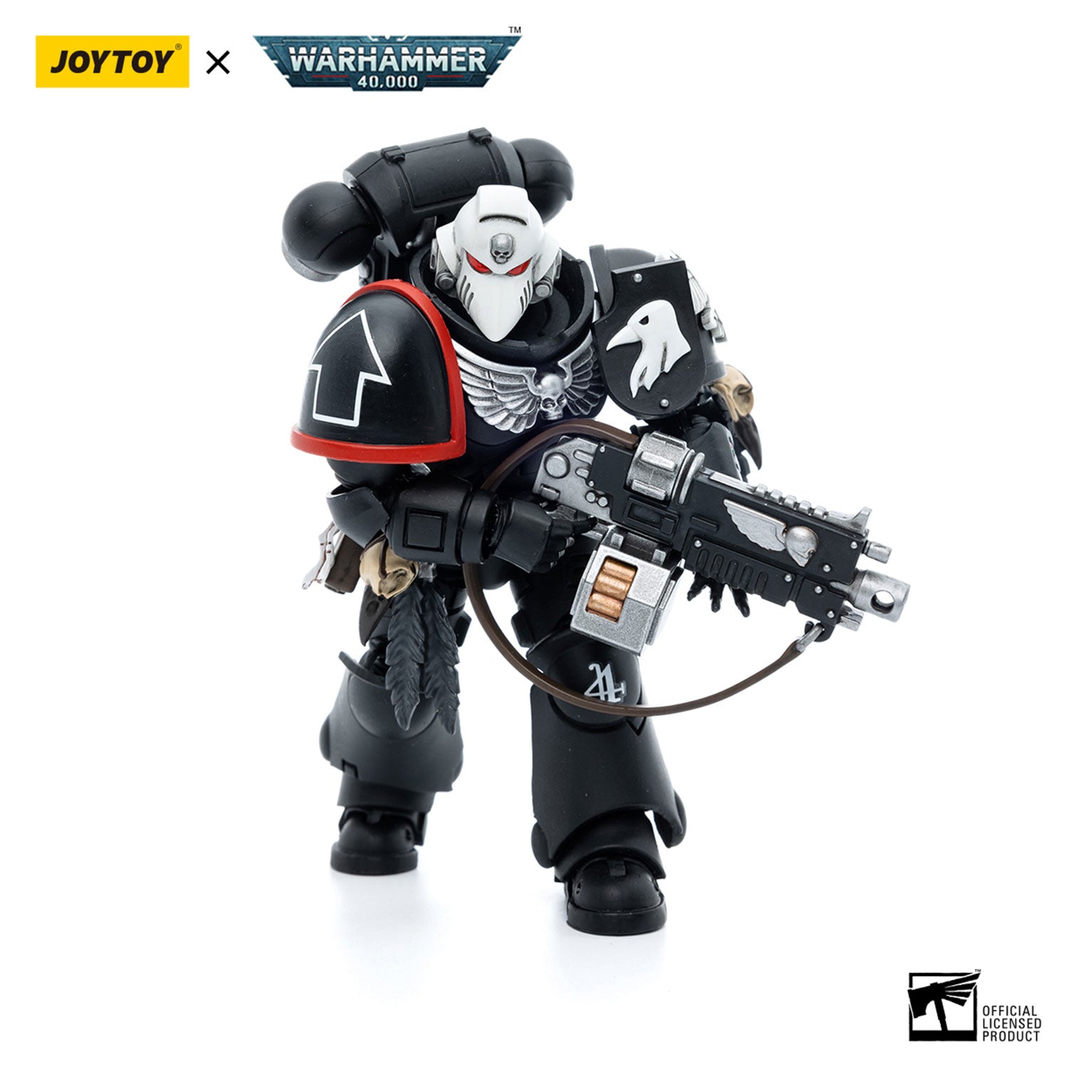 JOYTOY Warhammer 40K Raven Guard Intercessors Sergeant Rychas figure