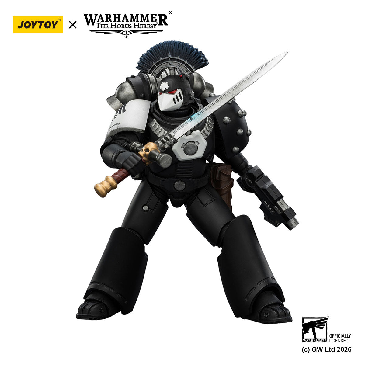 JOYTOY Horus Heresy Raven Guard MKVl Tactical Sergeant figure