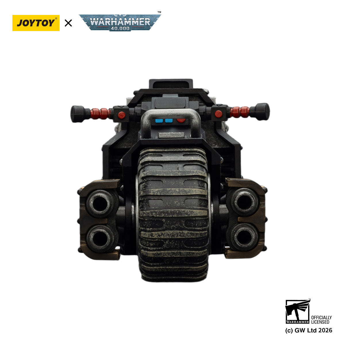 JOYTOY Warhammer 40K Raven Guard Raider-pattern Combat Bike figure
