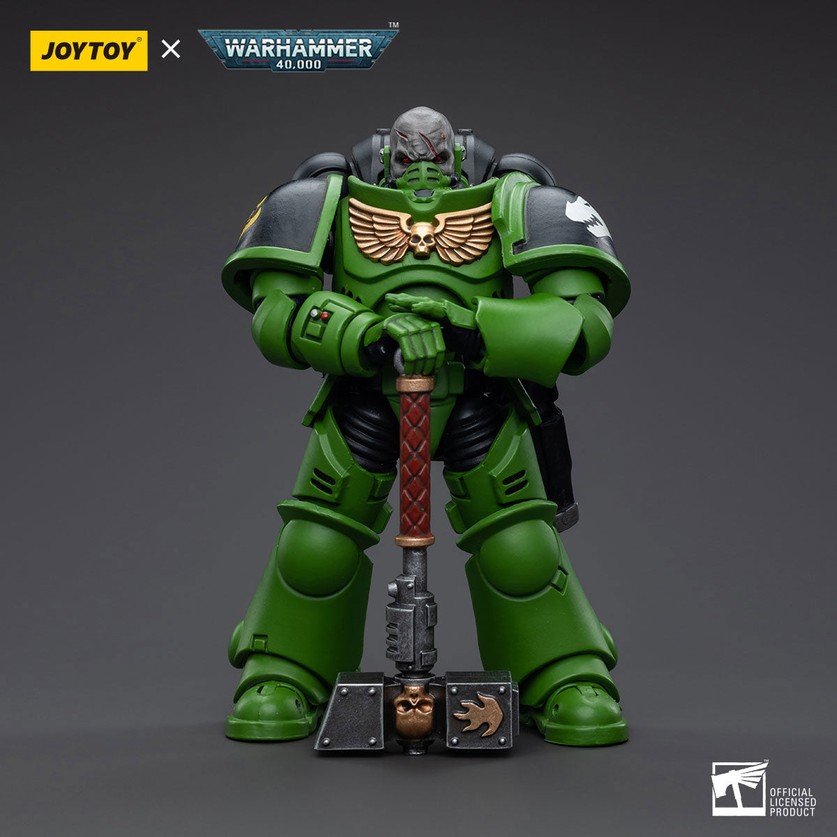 JOYTOY Warhammer 40K Salamanders Assault Intercessors Sergeant Krajax figure