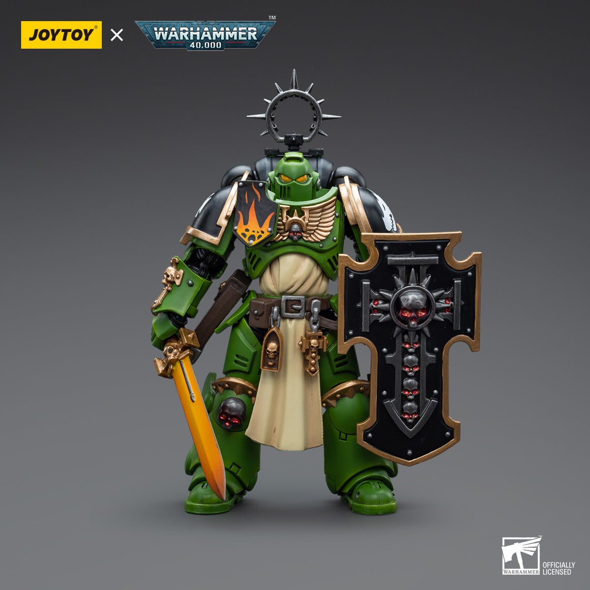 JOYTOY Warhammer 40K Salamanders Bladeguard Veteran figure